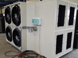 Paneltim plastic panels for ventilator housing
