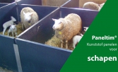 Paneltim voor hokafscheiding voor schapen - ontdek meer op Agriflanders stand 5322